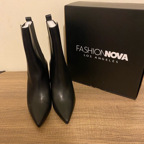 Fashion Nova Shoes - Fashion Nova Black Booties